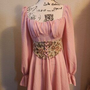 Pink Renaissance Dress